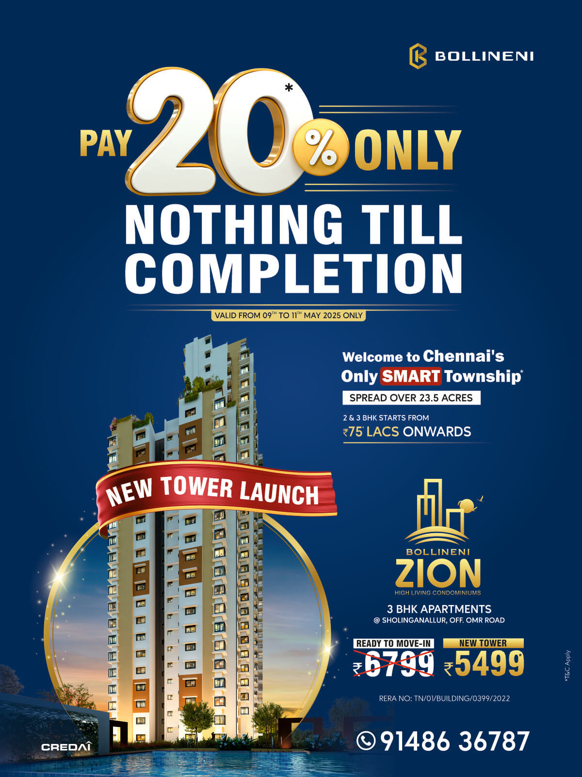 Bollineni Zion mobile Banner
